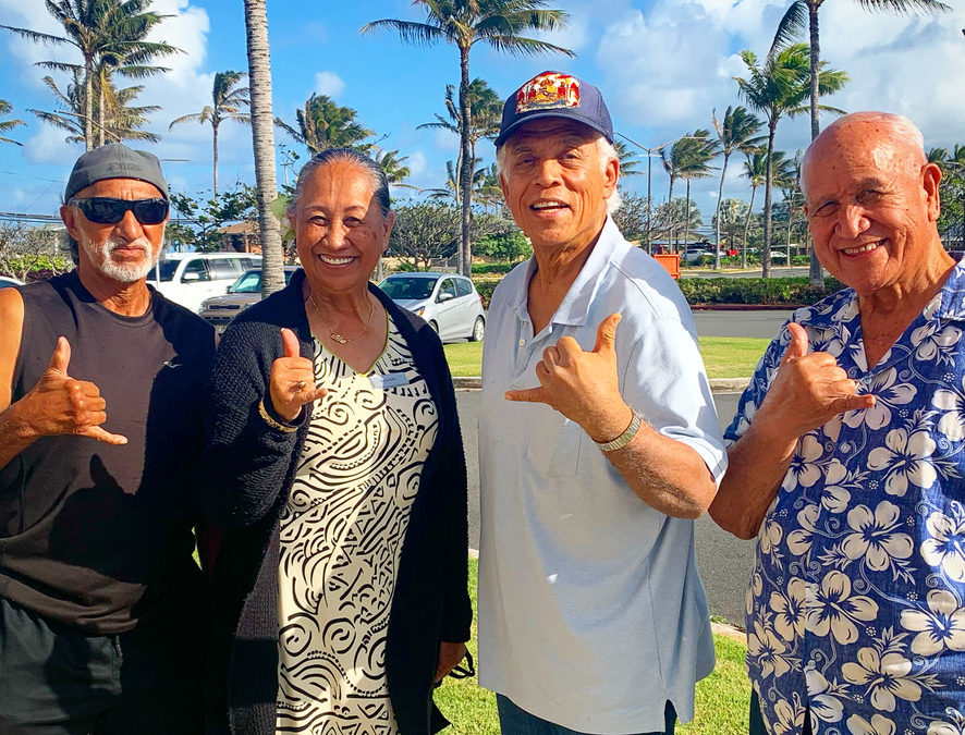 Uncle Baldy, KeKela Miller, Cy Bridges, Harold Pukahi | Laie, Shaka the Movie