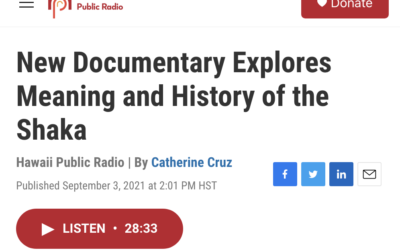 Shaka Film on “The Conversation” Hawaii Public Radio