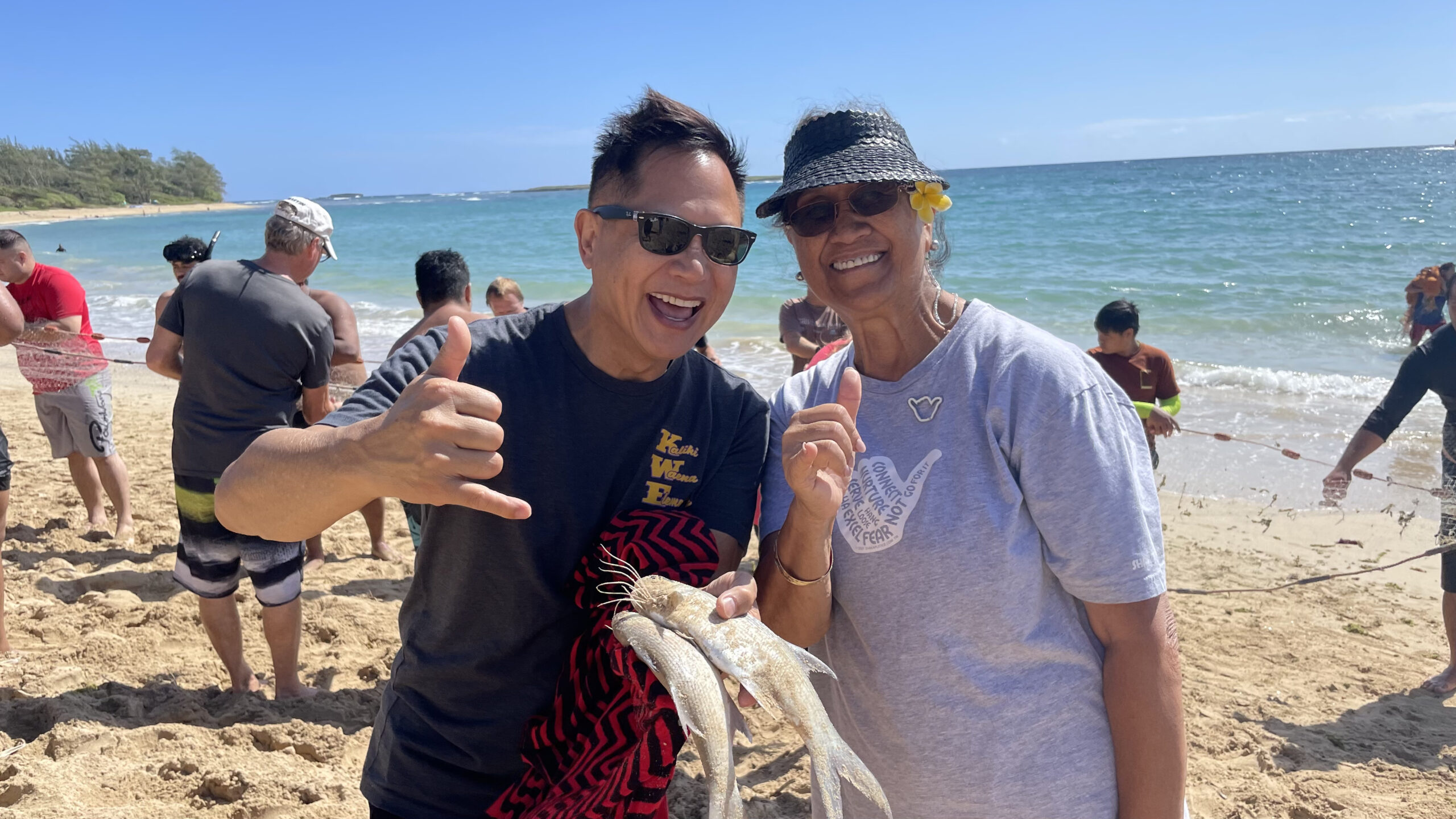 Steve Sue & Kekela Miller Hukilau