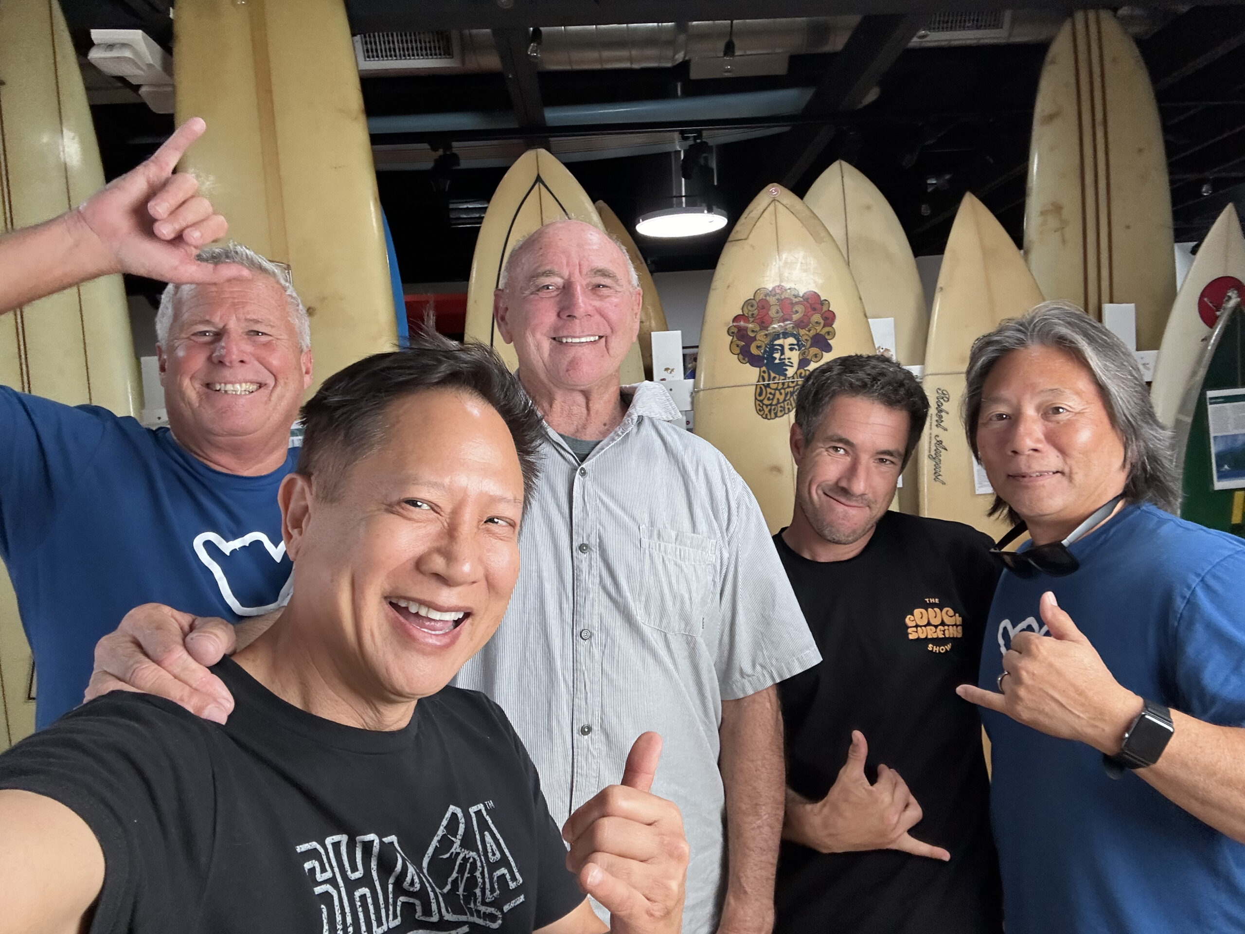 Steve Sue with Ian Cairns