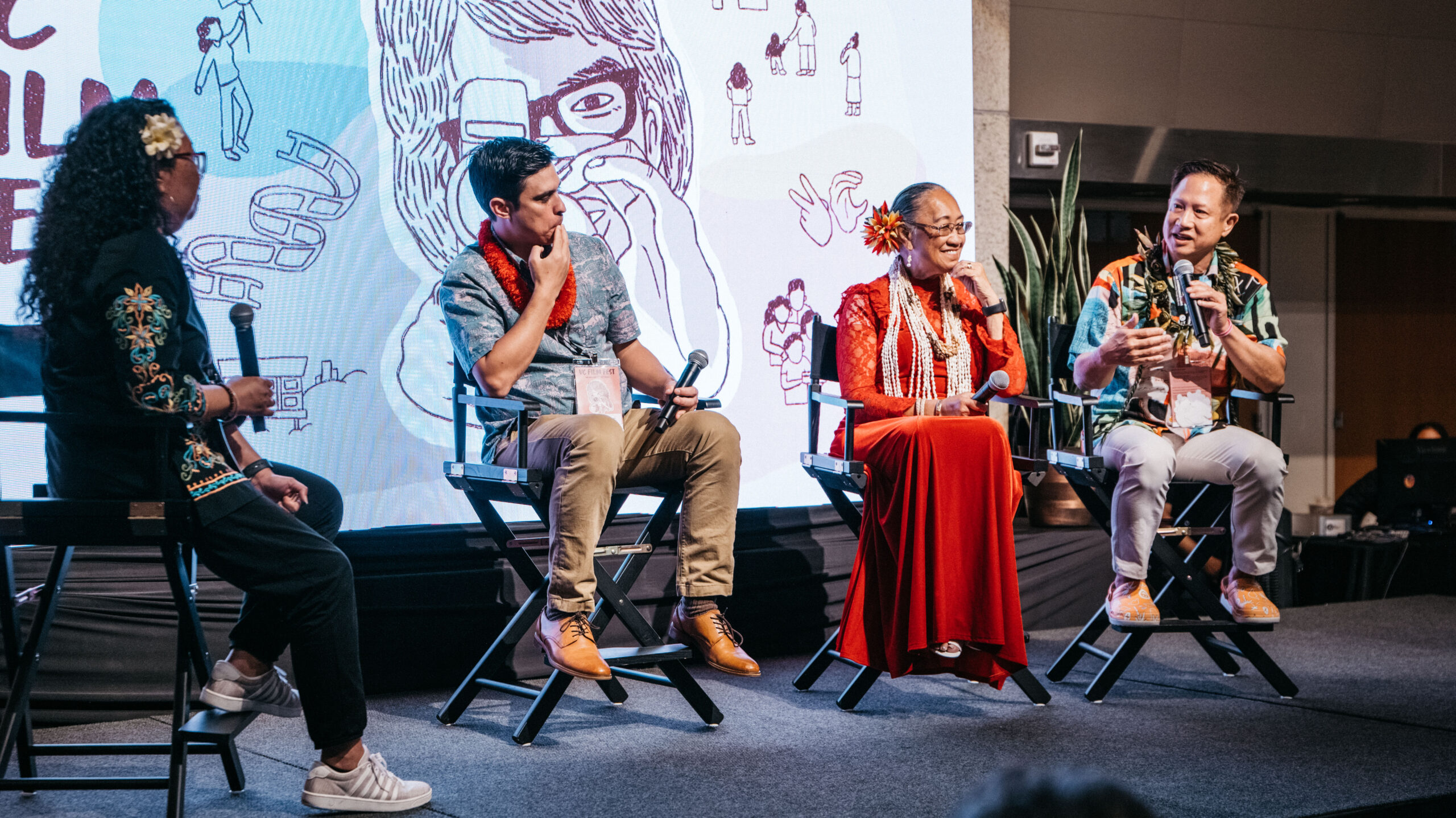 Alex Bocchieri, Kekela Miller, Steve Sue at VC Film Festival, Los Angeles, CA 5/2/24